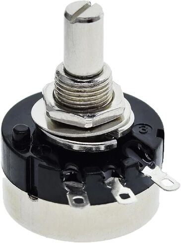 RV24YN20S Potentiometer ، 500 أوم إلى 200 ألف أوم ، سبيكة معدنية ، تسامح 10 ٪ ، 0.25W (تتابع) in Saudi Arabia