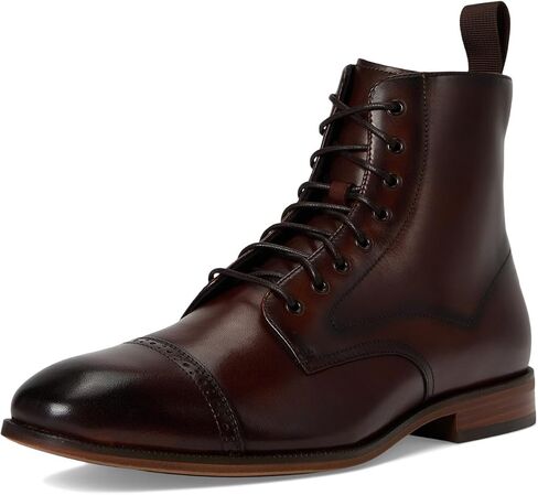 Stacy Adams Men's Henry Cap Toe Lace-up Boot Fashion in Saudi Arabia