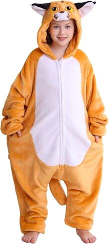 MagicMode Animal Onesie Pajamas for Kids ، Aso Soft Flannel Halloween Cosplay Costume for Boys Girls in Kuwait