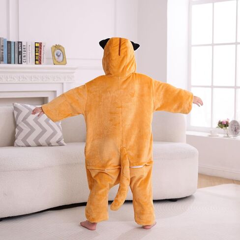 MagicMode Animal Onesie Pajamas for Kids ، Aso Soft Flannel Halloween Cosplay Costume for Boys Girls in Kuwait