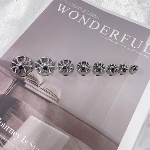 NewZenro Vintage Spider Ear Tunnels Plugs Expander Gauges Stretcher Screw Earrings for Men Stainless Steel Hypoallergenic Animal Personalized Piercing Body Jewelry for Halloween Party in Saudi Arabia