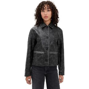 Free People Women's Hera Vegan Leather Jacket in Saudi Arabia