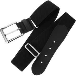 Yardwe Adjustable Baseball Belt with Sliding Regulator for Youth and Adults Elastic Softball and Football Protective Girdle Black Stretch Sports Belt for Men and Women Versatile for in Saudi Arabia