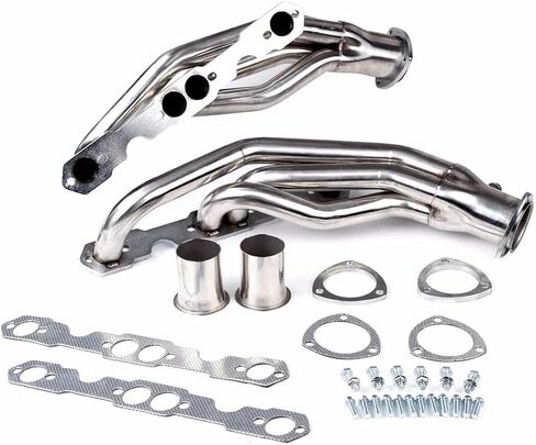 مشعب عادم رأس من الفولاذ المقاوم للصدأ لـ Chevy GMC C/K 5.0L/5.7L V8 Yukon Suburban ، 1988-1997 ، C1500/2500 K1500/2500،307/327/305/350/400 in Saudi Arabia