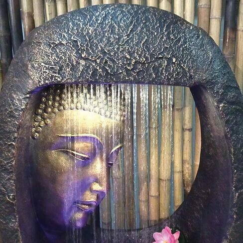 Water Fountain Indoor, Tabletop Fountains, Buddha Statue for Home/Indoor/Outdoor, Buddha Decor & Gifts, Buddah, Buda, Budda, Buddhas, Chinese Decor & Gifts, Feng Shui (Have Base) in Saudi Arabia