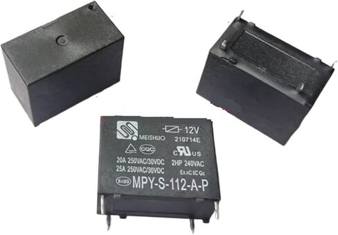 1pcs Relay MPY-S-112-A-P 12V Air Conditioning Water Heater Motherboard Relay 4pins 25A in Saudi Arabia