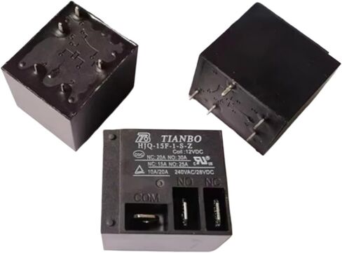 1pcs Relay HJQ-15F-1-S-Z 12VDC 5pins 30A Air Conditioning Water Heater Relay in Saudi Arabia