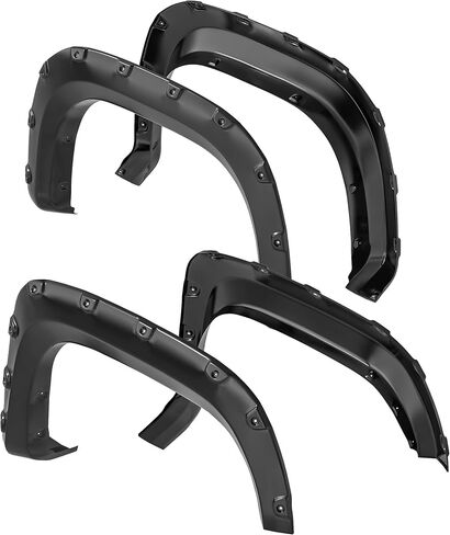 YITAMOTOR Fender Flares Kit Compatible with 2019-2024 Chevy Silverado 1500 (Excl. 2019 LD), Pocket Bolt-Riveted, Paintable Wheel Flares, 4 Pcs in Saudi Arabia