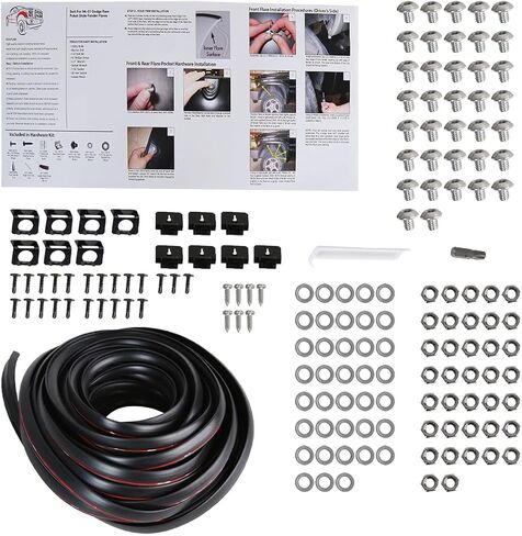 توليف المواصفات D 4pc الأمامية + نمط الجيب الخلفي مشاعل Fender Fender متوافقة مع 1994-2001 Dodge RAM 1500 2500 3500 in Saudi Arabia