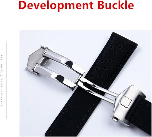 20mm 22mm 24mm من الجلد الأصلي المصنوع من أجل F1 Watch Band Bracelet Bucled in Kuwait