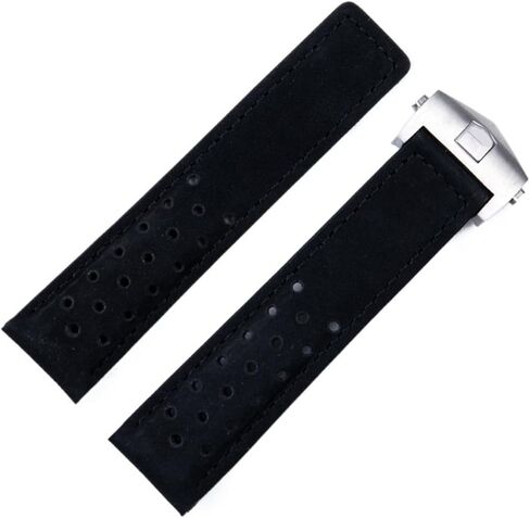 20mm 22mm 24mm Genuine Frosted Leather For F1 Watch Band Bracelet Buckle in Saudi Arabia