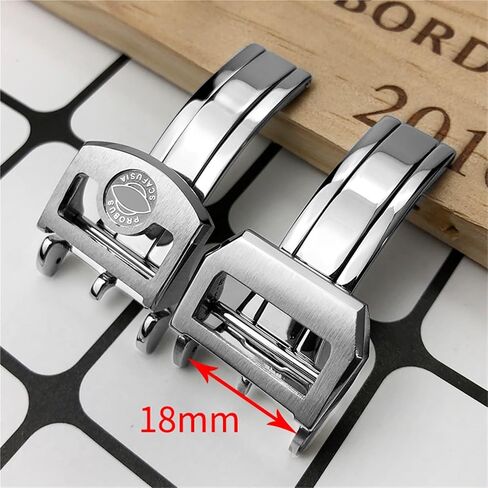 316L Stainless Steel 18mm Deployment Watch Buckle，For Leather Folding Clasp in Saudi Arabia