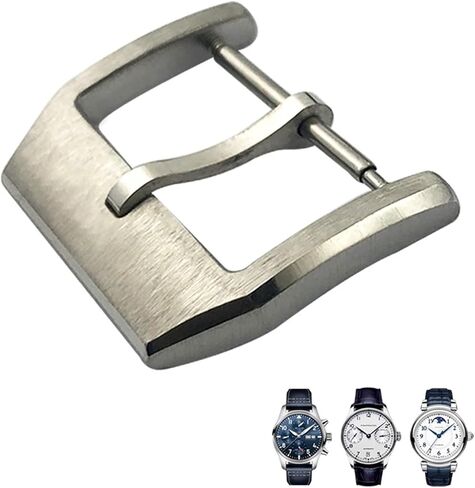 316L Stainless Steel 18mm Deployment Watch Buckle，For Leather Folding Clasp in Kuwait