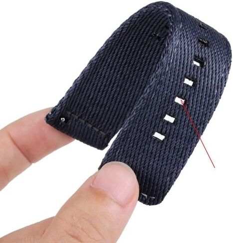 2pcs نطاقات نايلون ، حزام مراقبة سريع القابل للتعديل يتوافق مع 22 مم من أجل التروس S3 in Kuwait