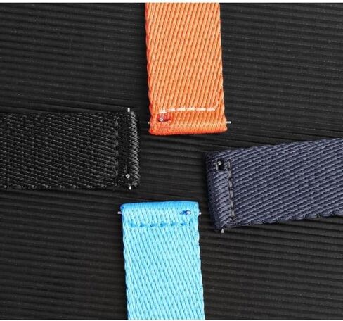 2pcs نطاقات نايلون ، حزام مراقبة سريع القابل للتعديل يتوافق مع 22 مم من أجل التروس S3 in Kuwait