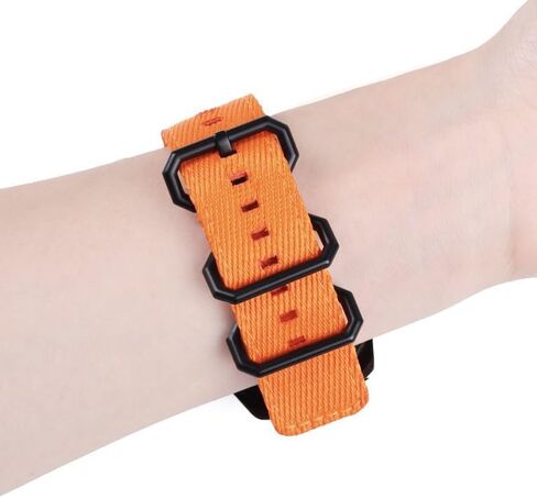 2pcs نطاقات نايلون ، حزام مراقبة سريع القابل للتعديل يتوافق مع 22 مم من أجل التروس S3 in Kuwait