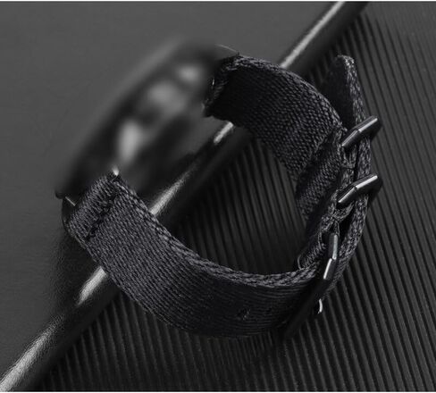 2pcs نطاقات نايلون ، حزام مراقبة سريع القابل للتعديل يتوافق مع 22 مم من أجل التروس S3 in Kuwait