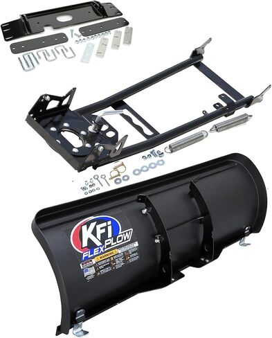 KFI 50 "Flex Snowplow Combo Kit - 50" Flex Plow + Mount Bracket + Push Tube - متوافق/بديل لعام 2015-2020 Polaris 570 Sportsman SP (ATV) in Saudi Arabia