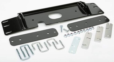 KFI 50 "Flex Snowplow Combo Kit - 50" Flex Plow + Mount Bracket + Push Tube - متوافق/بديل لعام 2015-2020 Polaris 570 Sportsman SP (ATV) in Saudi Arabia