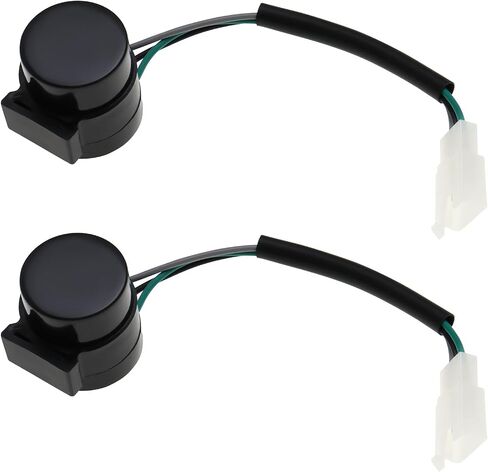 Sing F Ltd 2PCS 3-Pin LED Flasher Relay 12V ترحيل مؤشر دراجة نارية LED مؤشر LED مؤشر ضوء الترحيل المتوافق مع دراجة نارية Scooter GY6-125 in Kuwait