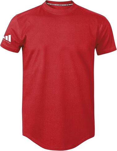 adidas Combat Sports Performance Polycotton Rounded Hem Soft Shirt in Saudi Arabia