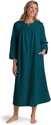 Miss Elaine Fleece Robe, Womens Long Robe with Pockets in Saudi Arabia