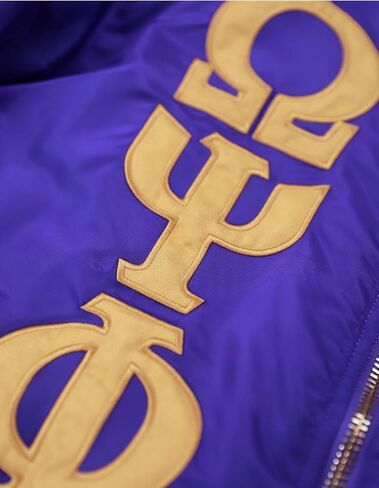 Big Boy Omega Psi/ψ Phi Divine 9 S4 Jacket [Purple - 2XL] - ID#71663 in Saudi Arabia