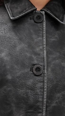 Free People Women's Hera Vegan Leather Jacket in Saudi Arabia