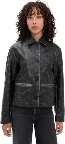 Free People Women's Hera Vegan Leather Jacket in Saudi Arabia