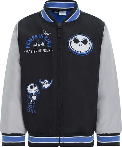 Disney Nightmare Before Christmas Varsity Bomber Jacket Toddler to Big Kid Sizes (3T - 10-12) in Saudi Arabia