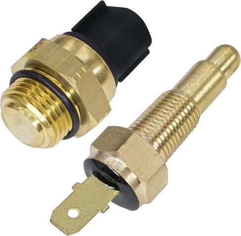 Caltric Fan Radiator Temp Thermo Switch Sensor Compatible with Yamaha Kodiak 400 Yfm400Fa 4X4 2003-2006 in Saudi Arabia