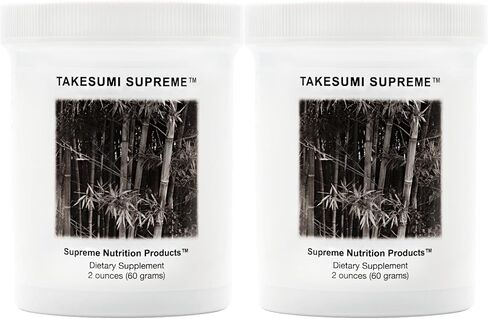 Supreme Nutrition Takesumi Supreme, Pure 60 Grams Activated Bamboo Charcoal Powder | Two Pack in Kuwait