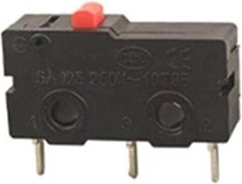 Micro Limit Switch with Roller Lever, 5A 250VAC, NO/NC Contact, 10-Pack (KW11-3Z-5) in Saudi Arabia
