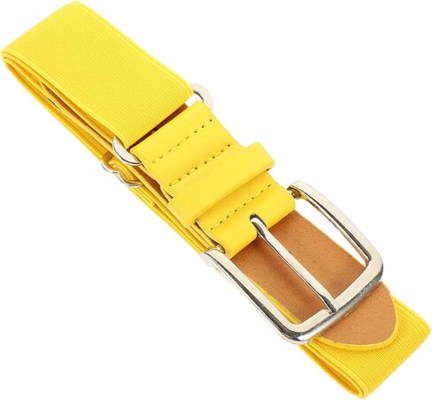 Happyyami الحزام الرياضي القابل للتعديل للبيسبول والكرة اللينة مرنة تقليد حزام للرجال والنساء للرياضيين والأنشطة الخارج in Kuwait