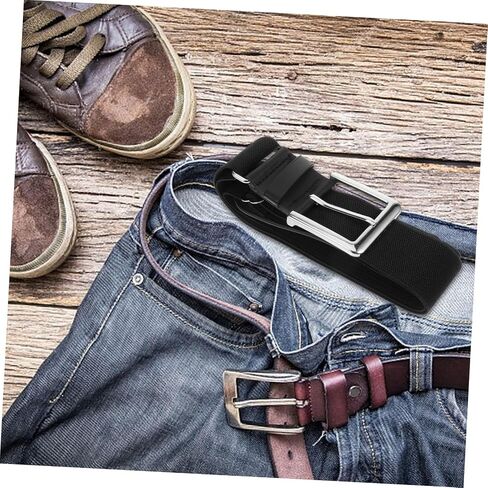 Yardwe Adjustable Baseball Belt with Sliding Regulator for Youth and Adults Elastic Softball and Football Protective Girdle Black Stretch Sports Belt for Men and Women Versatile for in Saudi Arabia