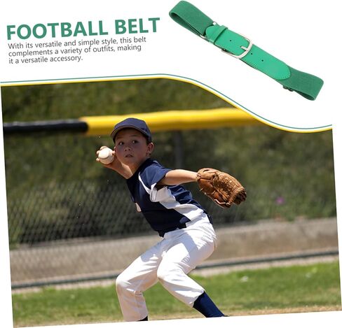 أحزمة Totority Softballs للسبائك مرنة الحزام المقلدة من الجلد الحزام الأخضر الداكن حزام الحماية in Saudi Arabia