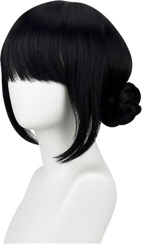 Anime Pop Singer Braid Coplay Wig Purple Red Pink Black Long Short Halloween Costume Wigs Adult Women Braid Hair Prop (Pink) in Saudi Arabia