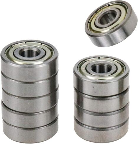 3 Pcs 6003Z Double Metal Shielded Deep Groove Ball Bearing (35mmOD x 17mmID x 8mmT) in Saudi Arabia