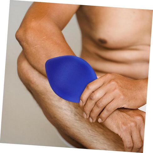 BESPORTBLE 2pcs Bulge Underwear Pad for Boardshorts Pouch Swim Shorts Cup Pad 3D Design Polyester One Size Fits Blue in Saudi Arabia