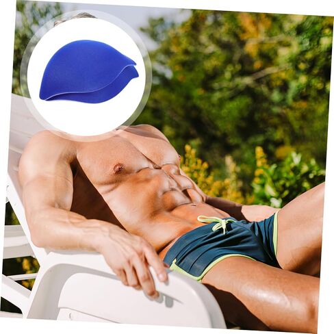 BESPORTBLE 2pcs Bulge Underwear Pad for Boardshorts Pouch Swim Shorts Cup Pad 3D Design Polyester One Size Fits Blue in Saudi Arabia