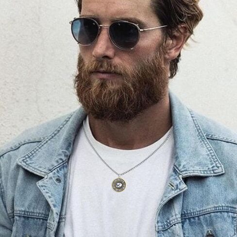 YueYuan الجمجمة قلادة للرجال فضة الصليب قلادة روز الهيكل العظمي قلادة القوطية الشرير الملاك الجناح قلادة مجوهرات هدايا in Kuwait