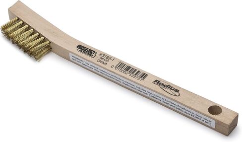 Lincoln Electric K3179-1 Stainless Steel Wire Brush, 3 x 7 Bristle Rows, 7.75" Length, (HT) Toothbrush Handle in Saudi Arabia