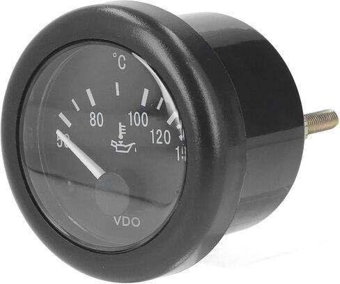 Focket Oil Temperature Gauge, 52mm 50-150°C ABS with Sensor for Marine Instrument for Motor Cars (12V) in Kuwait