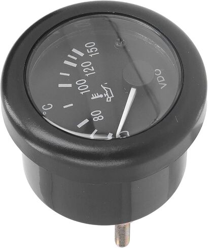 Focket Oil Temperature Gauge, 52mm 50-150°C ABS with Sensor for Marine Instrument for Motor Cars (12V) in Kuwait