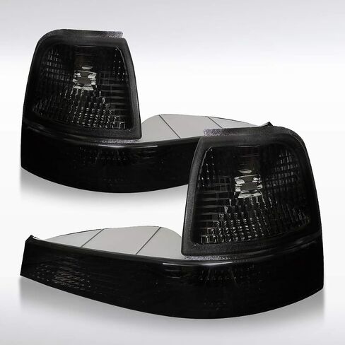 AutoZensation متوافق مع Ford Ranger 1998-2000 ، LENCHROME CLEAR CLEAR LENS POMPER LIGHTS ، L+R مجموعة زوج in Kuwait