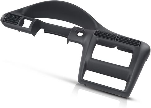 PIT66 Double Din Radio Center Dash Bezel Kit Compatible with Chevy Corvette C5 1997 1998 1999 2000 2001 2002 2003 2004 10407815 (Black Carbon Fiber) in Saudi Arabia