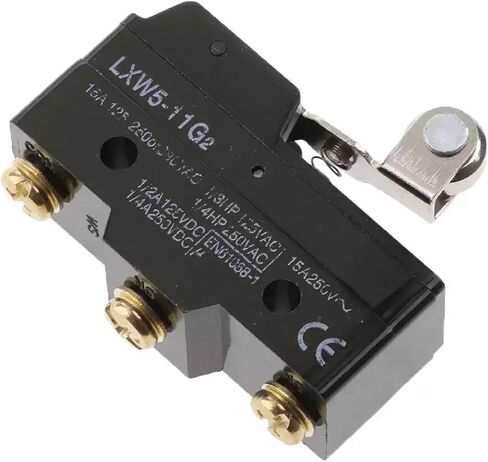 مفتاح الحد الأقصى الميكانيكي ، رافعة مفصلات الأسطوانة SPDT ، 250 فولت AC/220V DC ، 1NO 1NC (1PCS) in Kuwait