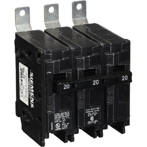 SIEMENS B320 20-Amp Three Pole 240-Volt 10KAIC Bolt in Breaker