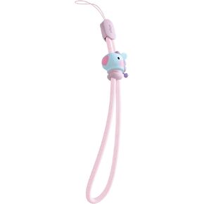 elago | LINE FRIENDS BT21 [OFFICIAL MERCHANDISE] Lanyard Wrist Strap, phone charm, keychain, Anti drop, Adjustable Button