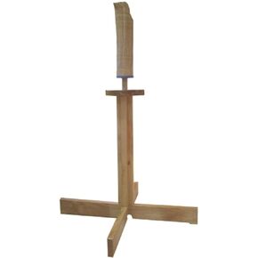 35" Wooden Kendo Tameshigiri Practice Cutting Stand